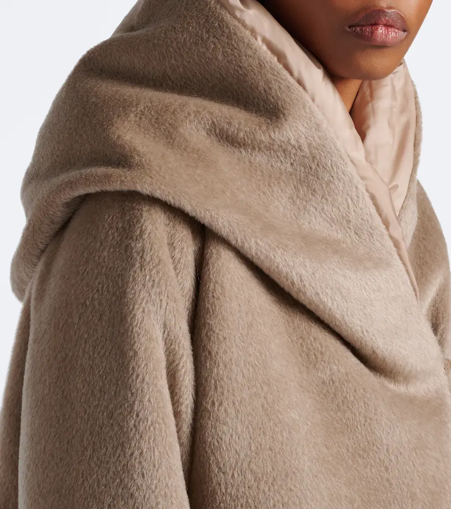 Max Mara The Cube reversible alpaca and wool down coat | Thumbnail 2