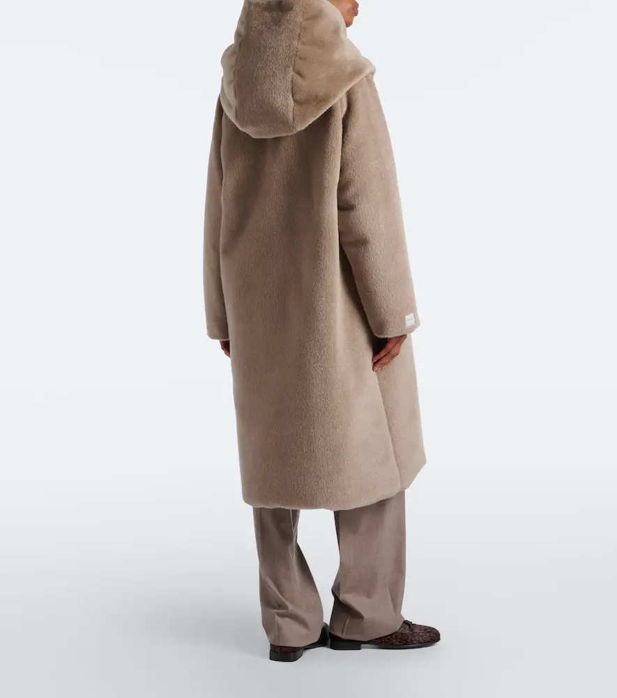 Max Mara The Cube reversible alpaca and wool down coat | Thumbnail 3