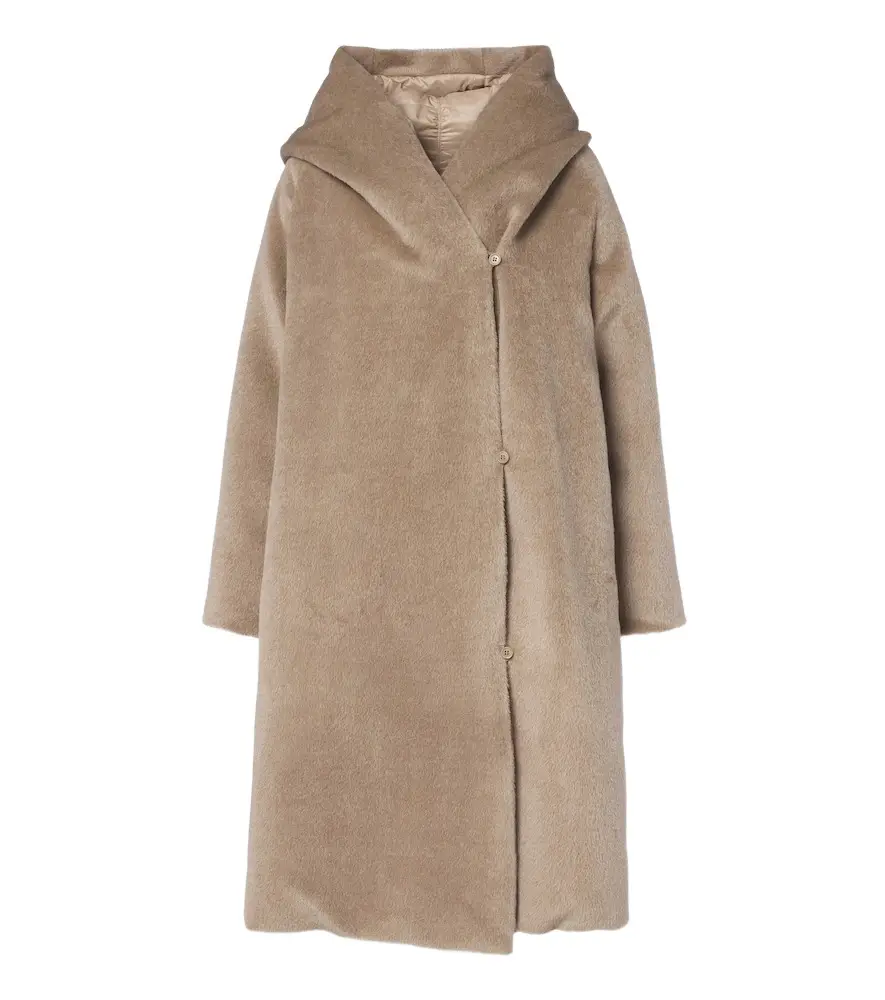 The Cube reversible alpaca and wool down coat