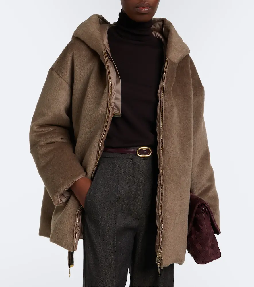 Max Mara The Cube reversible alpaca and wool down jacket | Thumbnail 3 Max Mara The Cube reversible alpaca and wool down jacket | Thumbnail 3