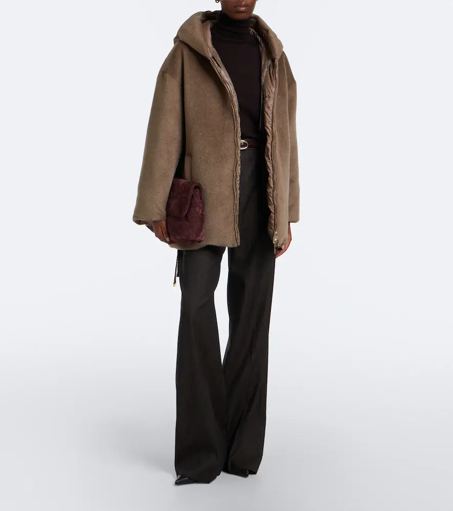 Max Mara The Cube reversible alpaca and wool down jacket | Thumbnail 7 Max Mara The Cube reversible alpaca and wool down jacket | Thumbnail 7