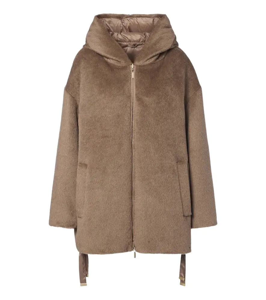 The Cube reversible alpaca and wool down jacket The Cube reversible alpaca and wool down jacket