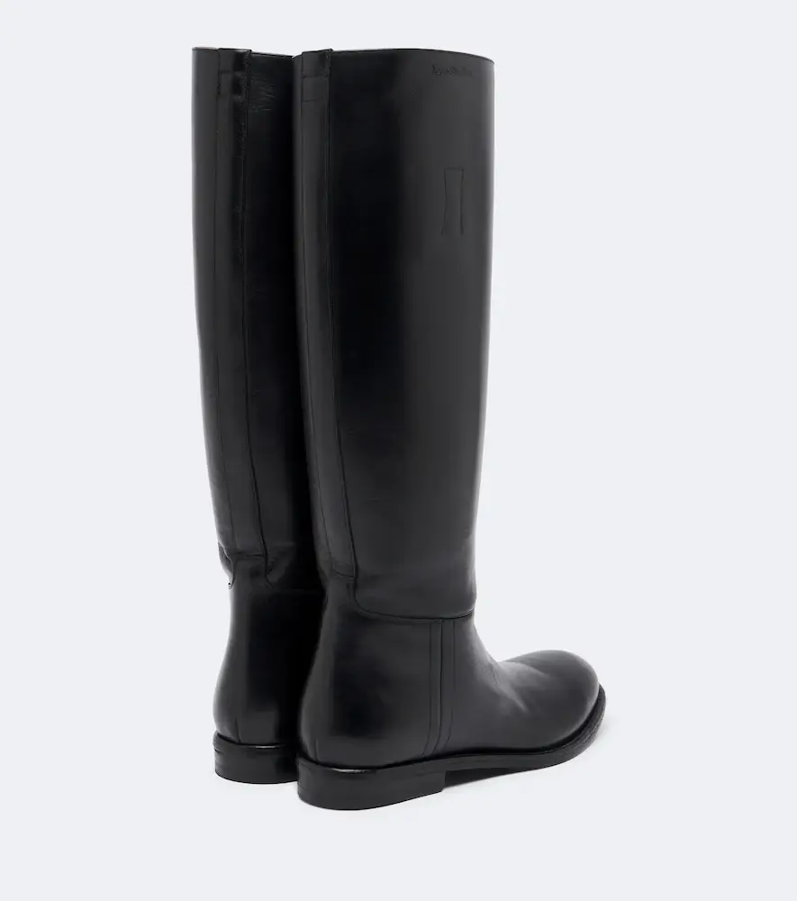 Acne Studios Leather knee-high boots | Thumbnail 3 Acne Studios Leather knee-high boots | Thumbnail 3