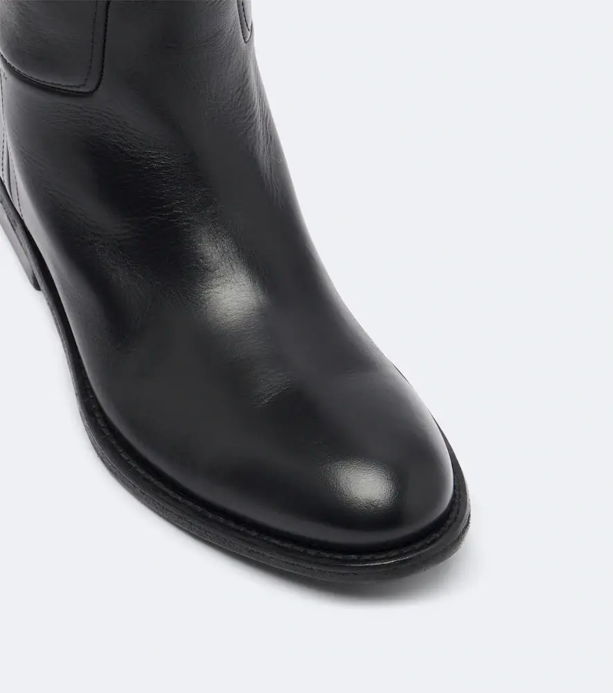Acne Studios Leather knee-high boots | Thumbnail 4 Acne Studios Leather knee-high boots | Thumbnail 4