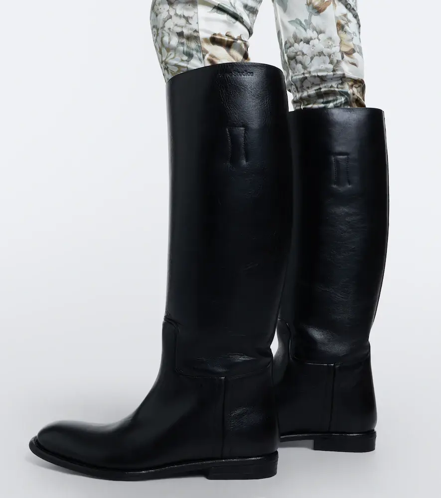 Acne Studios Leather knee-high boots | Thumbnail 6 Acne Studios Leather knee-high boots | Thumbnail 6