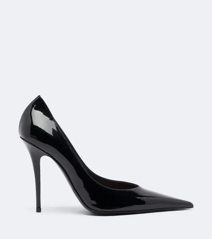 Amina Muaddi Anok patent leather pumps | Thumbnail 2 Amina Muaddi Anok patent leather pumps | Thumbnail 2