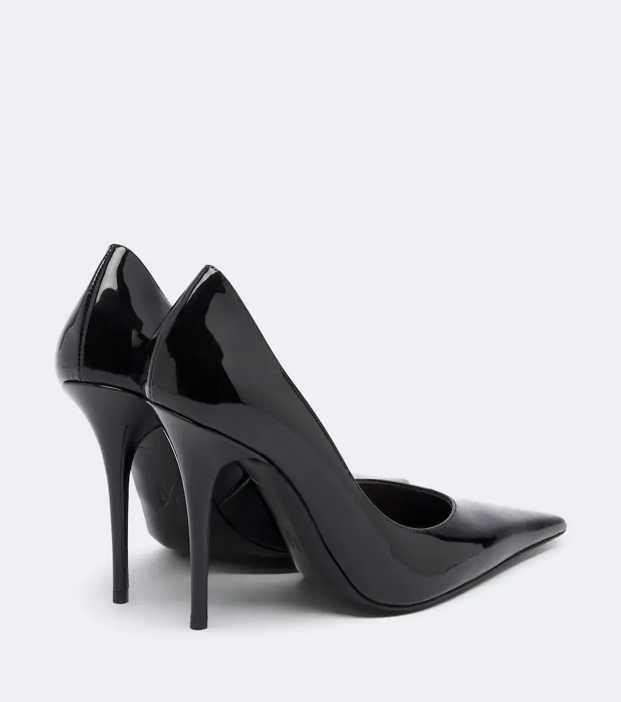 Amina Muaddi Anok patent leather pumps | Thumbnail 4 Amina Muaddi Anok patent leather pumps | Thumbnail 4