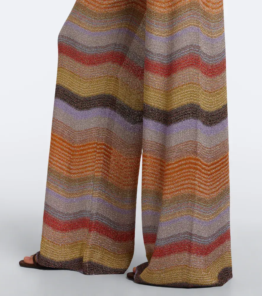 Missoni Wave lamé wide-leg pants | Thumbnail 3