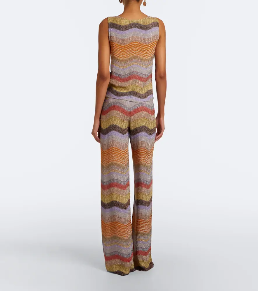 Missoni Wave lamé wide-leg pants | Thumbnail 5