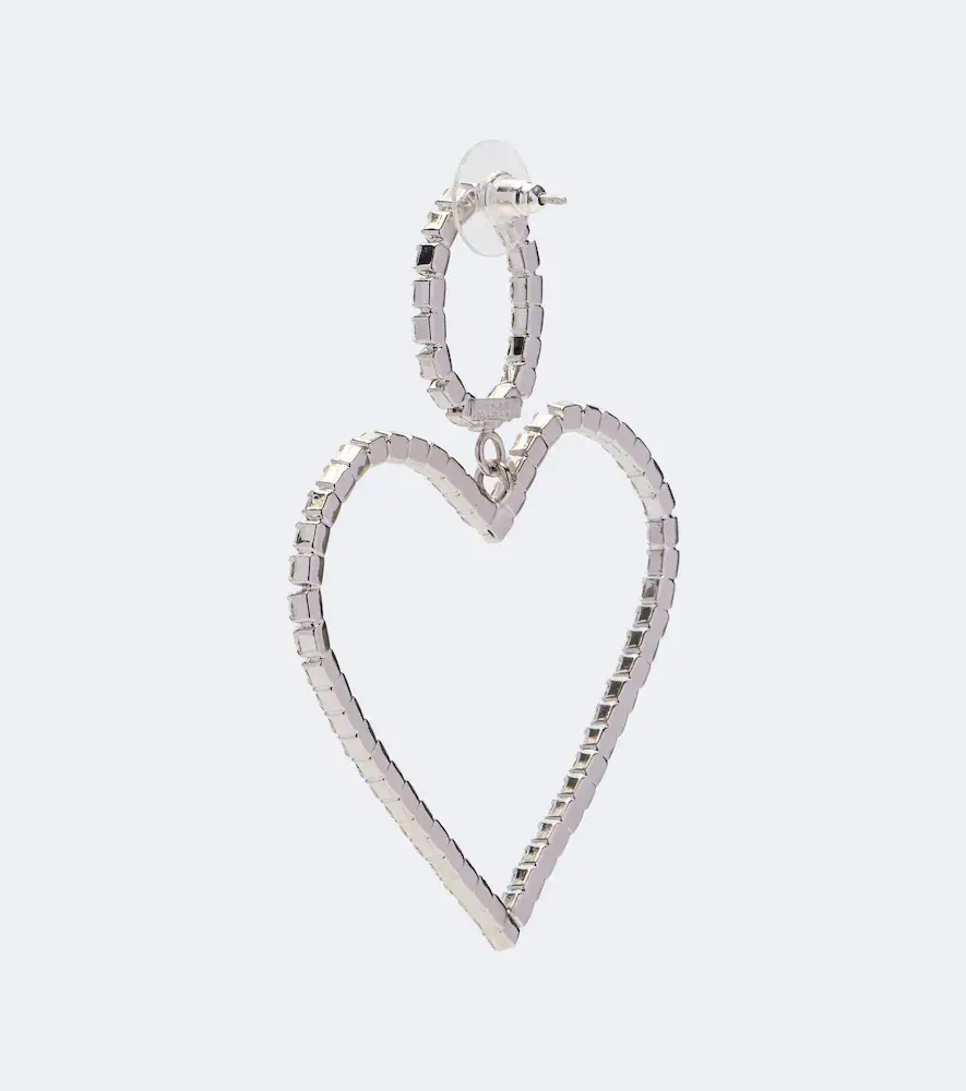 Isabel Marant Crystal-embellished earrings | Thumbnail 4