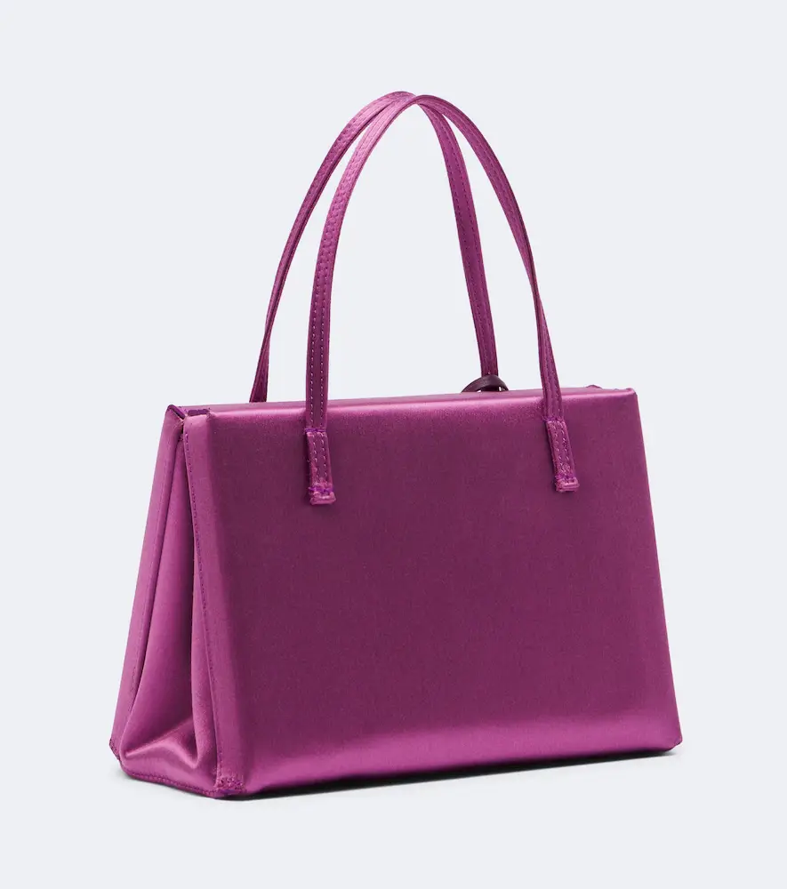 Magda Butrym Barbara satin top-handle bag | Thumbnail 2 Magda Butrym Barbara satin top-handle bag | Thumbnail 2