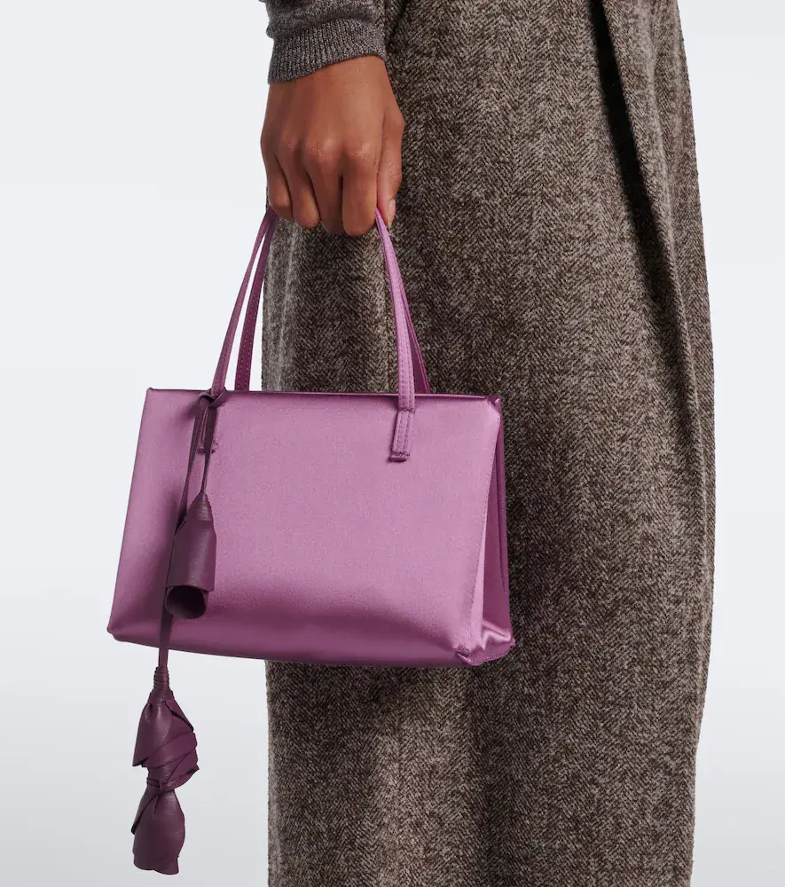 Magda Butrym Barbara satin top-handle bag | Thumbnail 4 Magda Butrym Barbara satin top-handle bag | Thumbnail 4