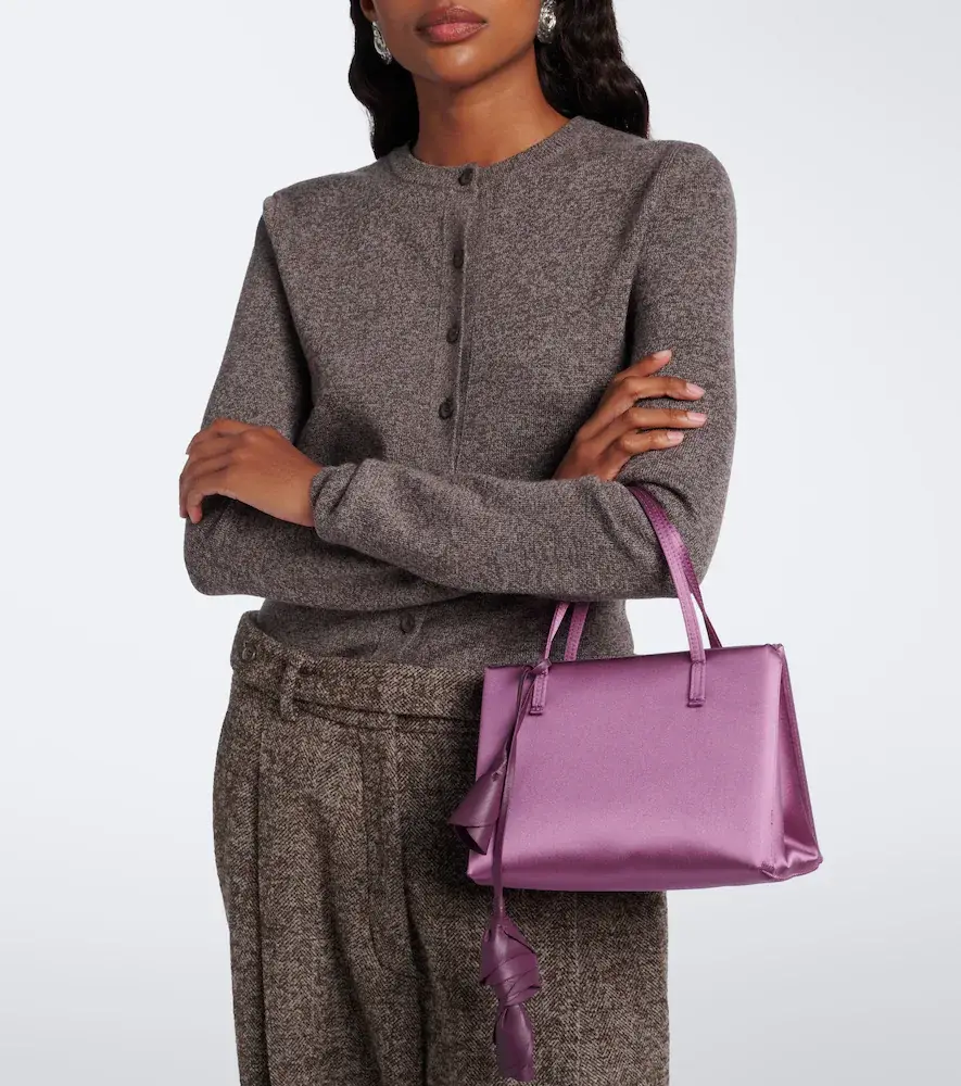 Magda Butrym Barbara satin top-handle bag | Thumbnail 5 Magda Butrym Barbara satin top-handle bag | Thumbnail 5
