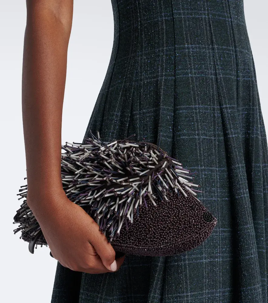 Staud Porcupine beaded clutch | Thumbnail 4 Staud Porcupine beaded clutch | Thumbnail 4