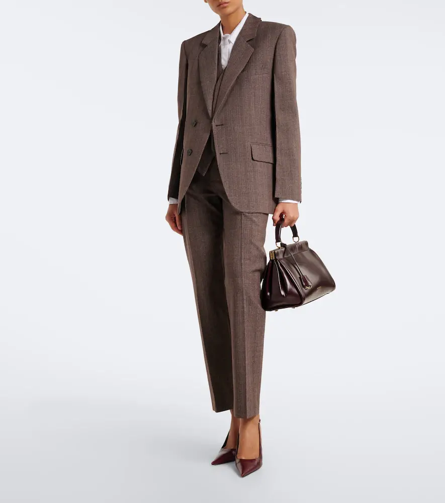 Victoria Beckham Sloane Frame leather top-handle bag | Thumbnail 4 Victoria Beckham Sloane Frame leather top-handle bag | Thumbnail 4
