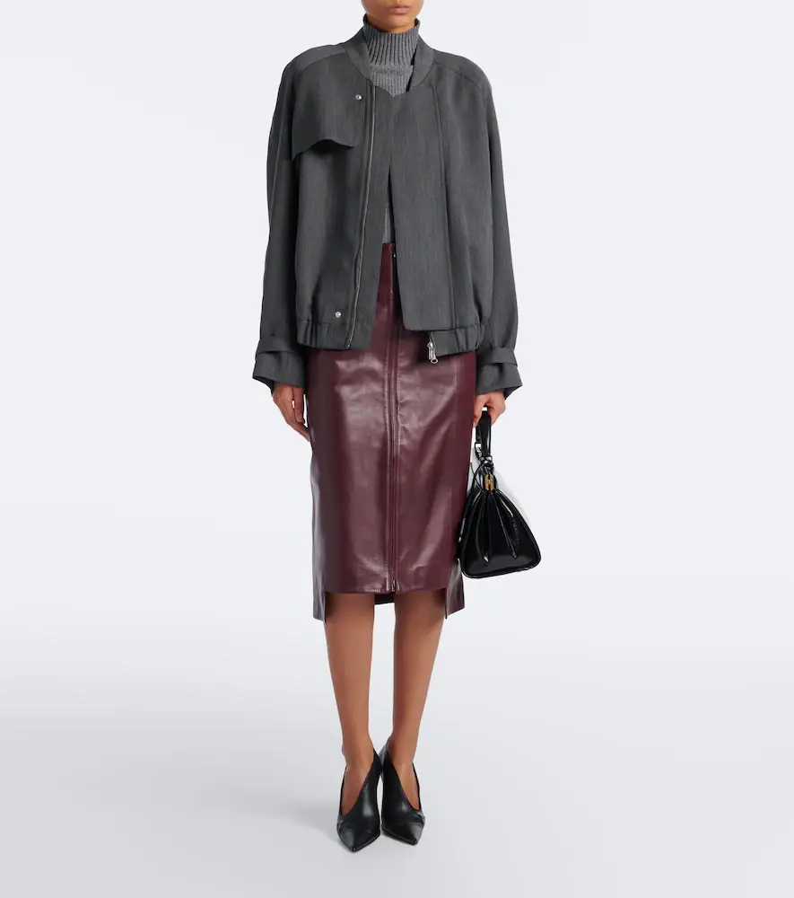 Victoria Beckham Sloane Frame leather top-handle bag | Thumbnail 5 Victoria Beckham Sloane Frame leather top-handle bag | Thumbnail 5