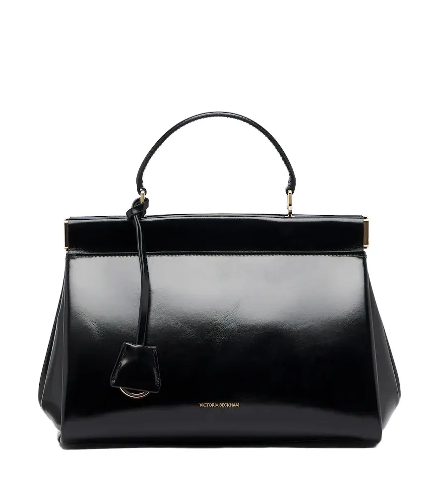 Victoria Beckham Sloane Frame leather top-handle bag