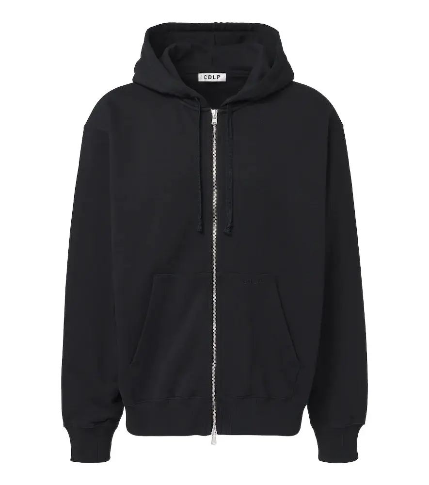 Cotton zip-up hoodie Cotton zip-up hoodie