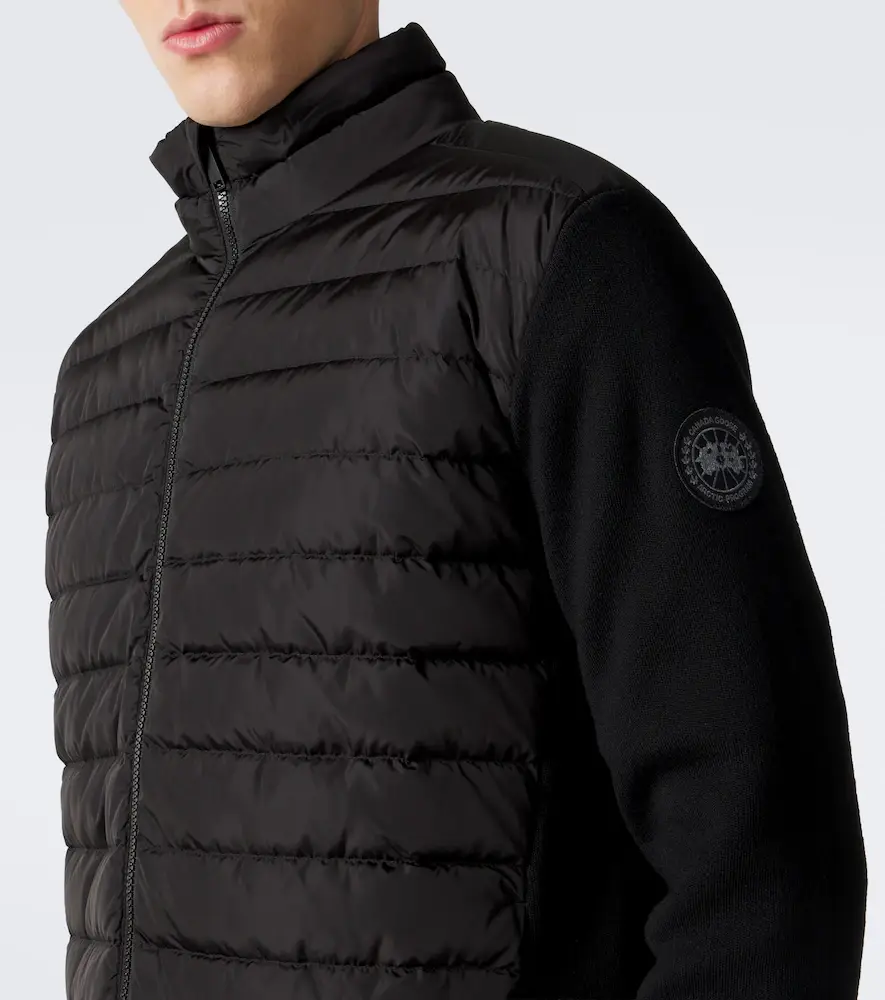 Canada Goose Hybridge Flavio down-paneled wool cardigan | Thumbnail 2 Canada Goose Hybridge Flavio down-paneled wool cardigan | Thumbnail 2