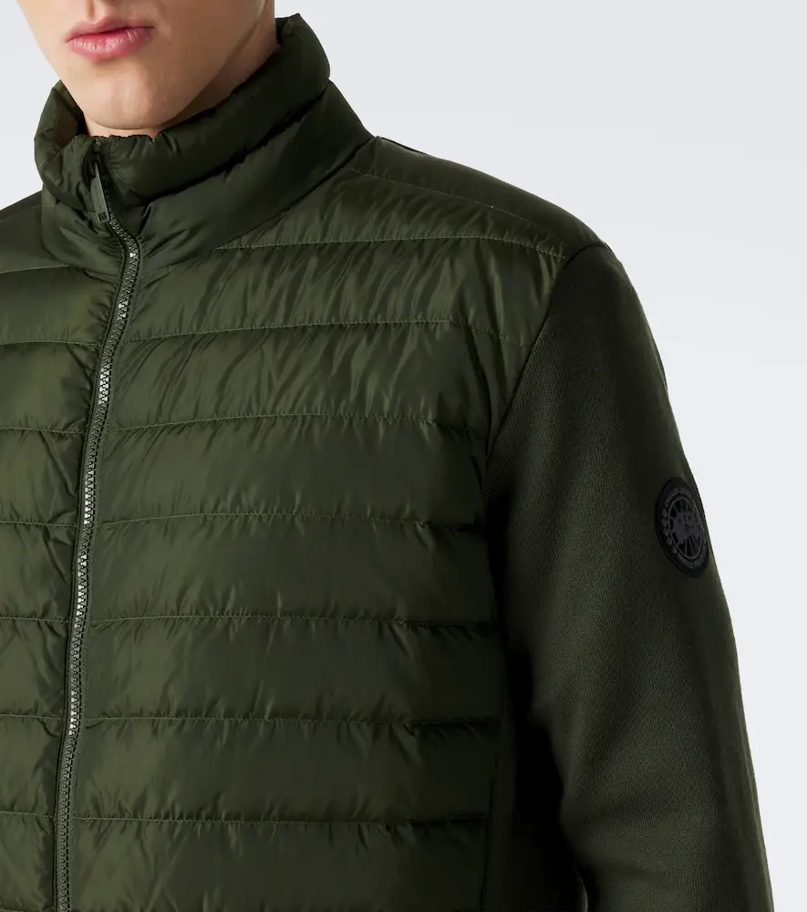 Canada Goose Hybridge Flavio down-paneled wool cardigan | Thumbnail 2 Canada Goose Hybridge Flavio down-paneled wool cardigan | Thumbnail 2