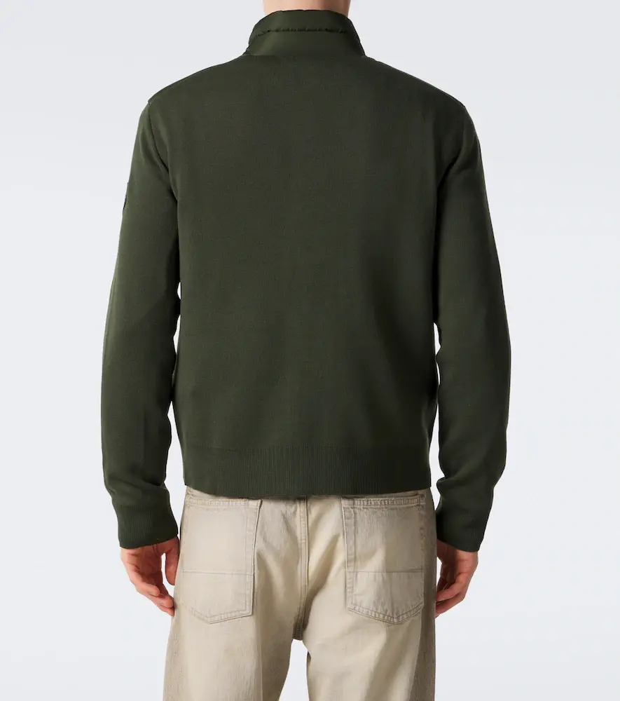 Canada Goose Hybridge Flavio down-paneled wool cardigan | Thumbnail 4 Canada Goose Hybridge Flavio down-paneled wool cardigan | Thumbnail 4