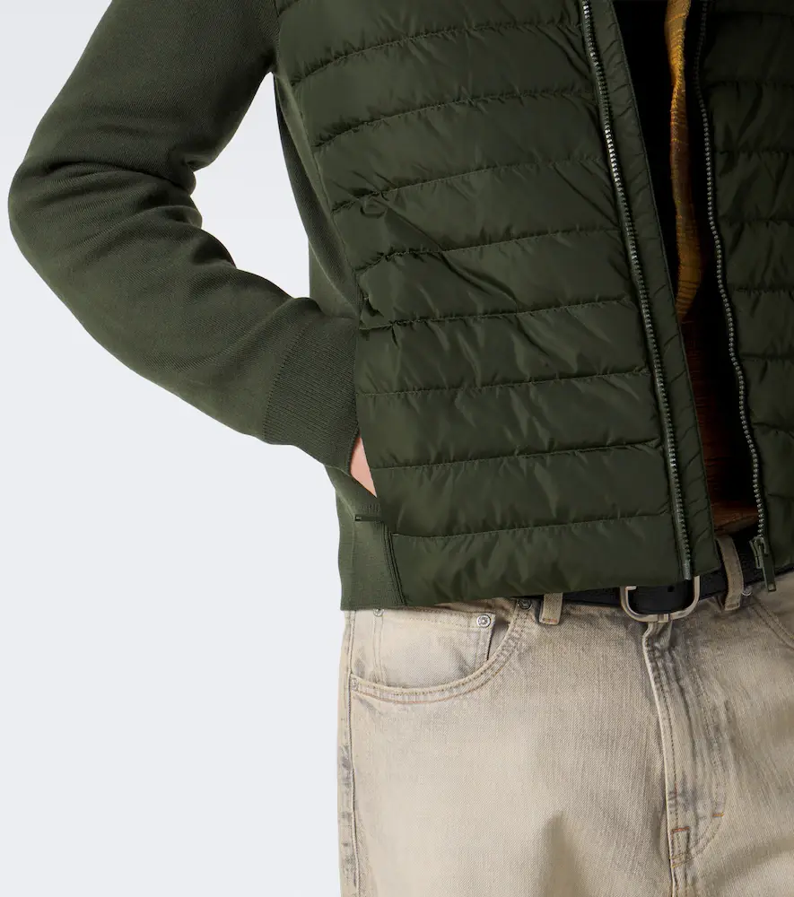 Canada Goose Hybridge Flavio down-paneled wool cardigan | Thumbnail 6 Canada Goose Hybridge Flavio down-paneled wool cardigan | Thumbnail 6