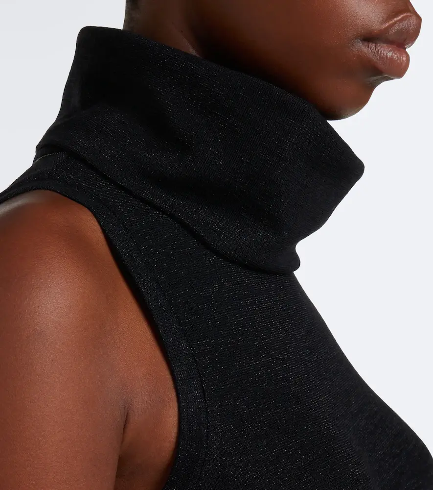 Brunello Cucinelli Knitted wool-blend top | Thumbnail 3