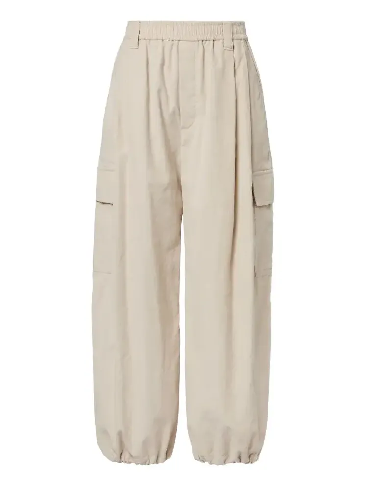 Monili cotton-blend corduroy wide-leg pants Monili cotton-blend corduroy wide-leg pants