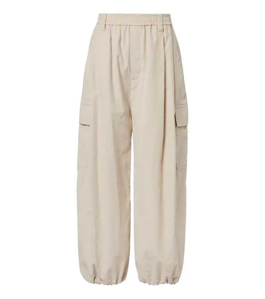Monili cotton-blend corduroy wide-leg pants Monili cotton-blend corduroy wide-leg pants