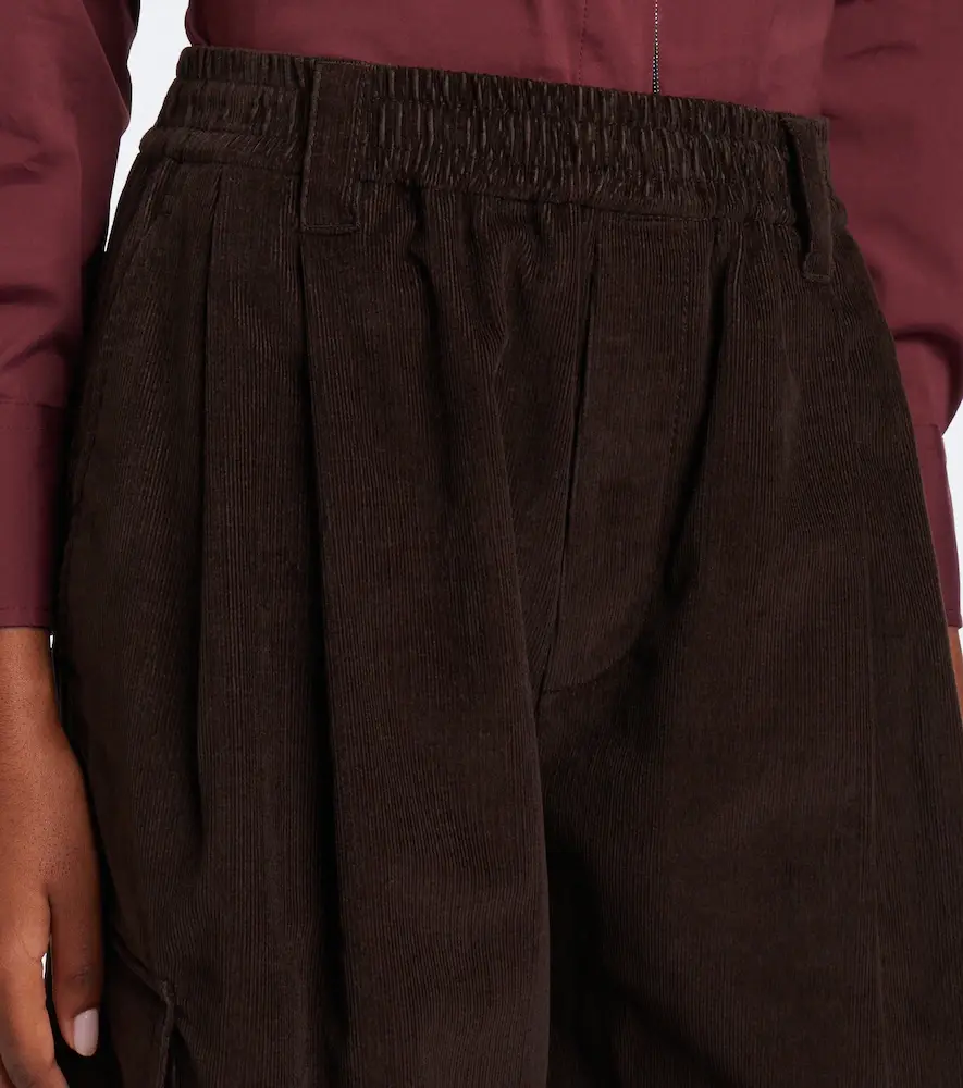 Brunello Cucinelli Corduroy wide-leg pants | Thumbnail 2