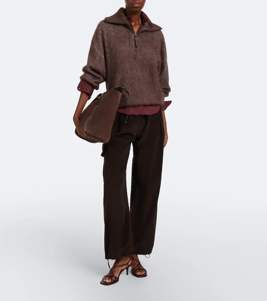 Brunello Cucinelli Corduroy wide-leg pants | Thumbnail 3