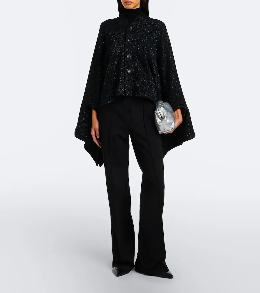Junya Watanabe Draped wool and cotton-blend cardigan | Thumbnail 4