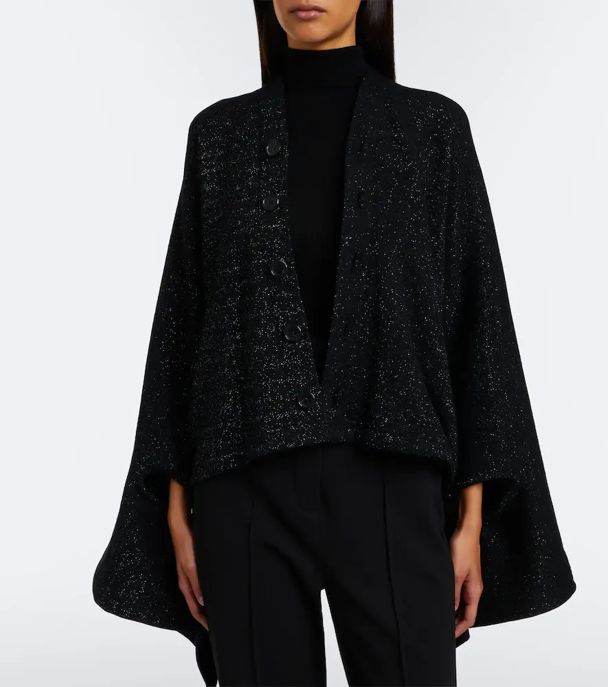 Junya Watanabe Draped wool and cotton-blend cardigan | Thumbnail 5