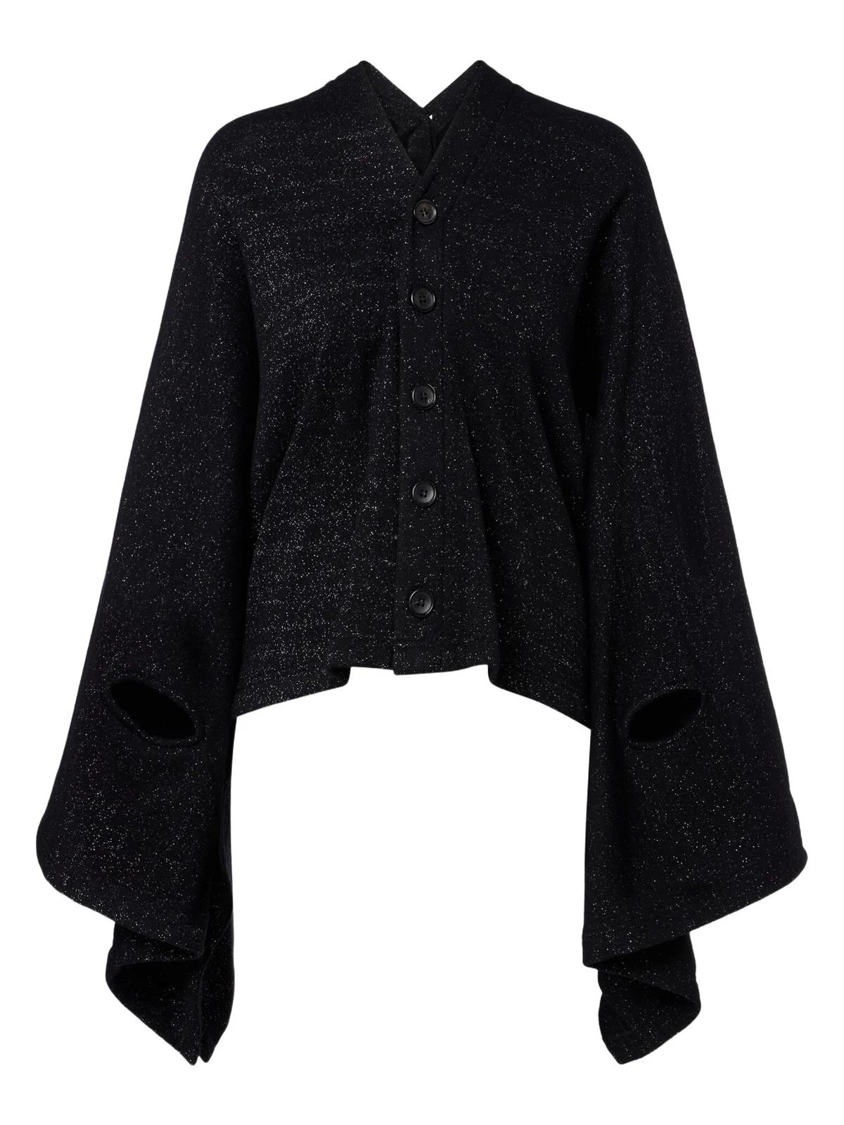 Junya Watanabe Draped wool and cotton-blend cardigan