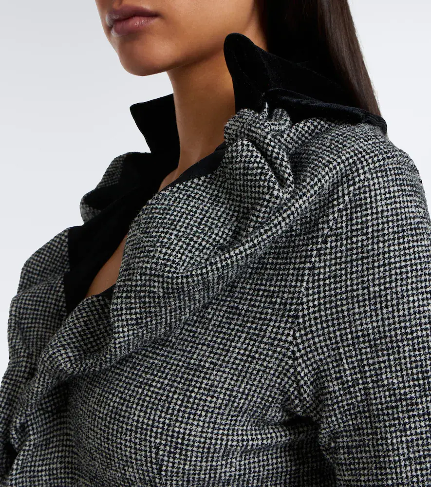 Junya Watanabe Houndstooth wool-blend jacket | Thumbnail 5 Junya Watanabe Houndstooth wool-blend jacket | Thumbnail 5