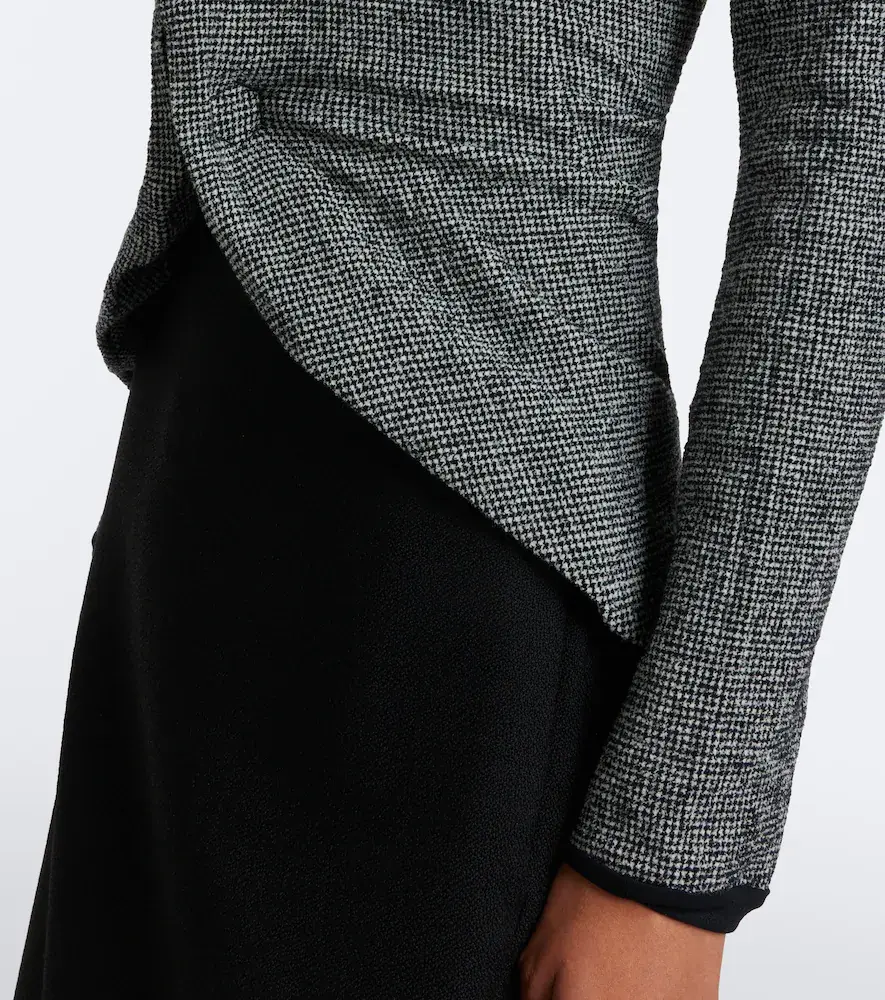 Junya Watanabe Houndstooth wool-blend jacket | Thumbnail 6 Junya Watanabe Houndstooth wool-blend jacket | Thumbnail 6
