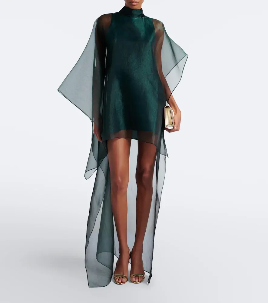 Taller Marmo Dallas asymmetric organza kaftan | Thumbnail 5 Taller Marmo Dallas asymmetric organza kaftan | Thumbnail 5