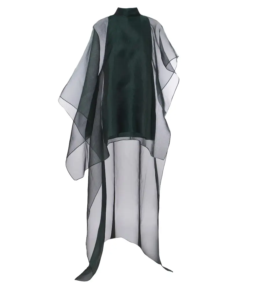 Taller Marmo Dallas asymmetric organza kaftan