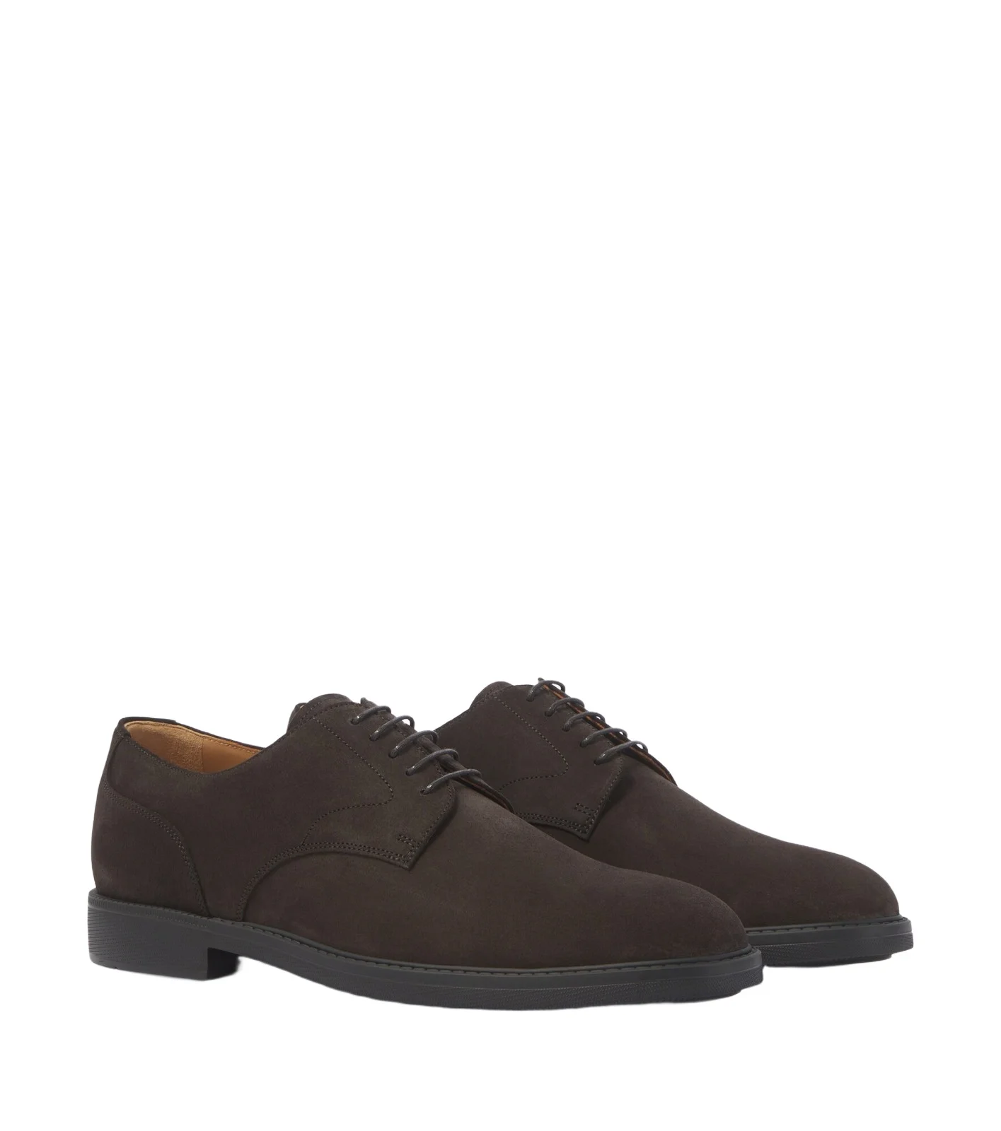 Suede Derby shoes