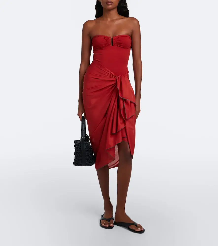 Eres Cabine cotton beach cover-up | Thumbnail 2 Eres Cabine cotton beach cover-up | Thumbnail 2