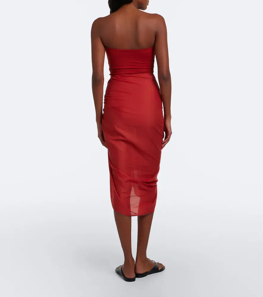 Eres Cabine cotton beach cover-up | Thumbnail 4 Eres Cabine cotton beach cover-up | Thumbnail 4