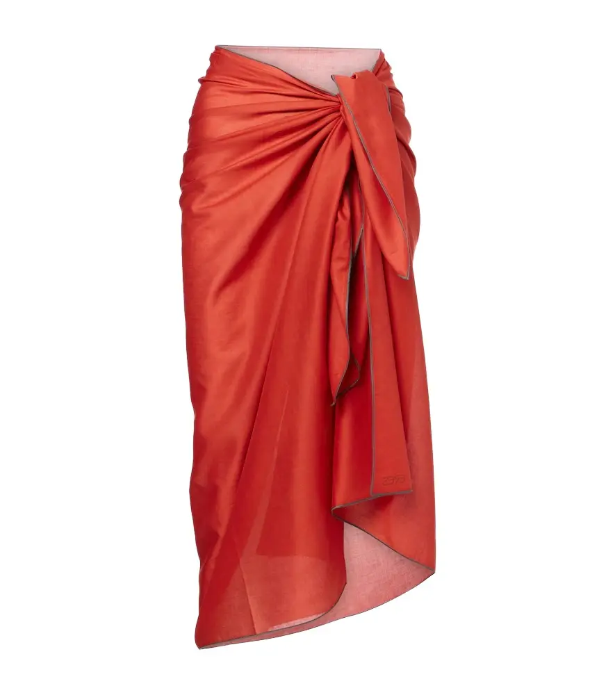 Eres Cabine cotton beach cover-up