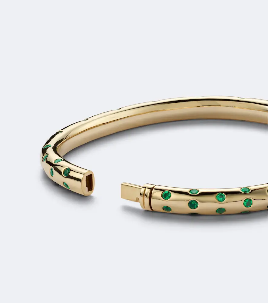 Anita Ko Cosmo Orion 18kt gold bangle with emeralds | Thumbnail 2 Anita Ko Cosmo Orion 18kt gold bangle with emeralds | Thumbnail 2