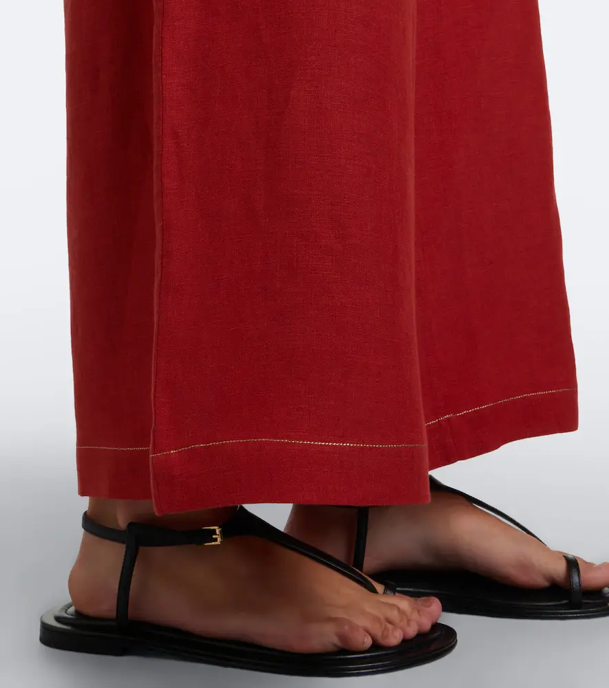 Eres Éblouissant linen wide-leg pants | Thumbnail 6 Eres Éblouissant linen wide-leg pants | Thumbnail 6