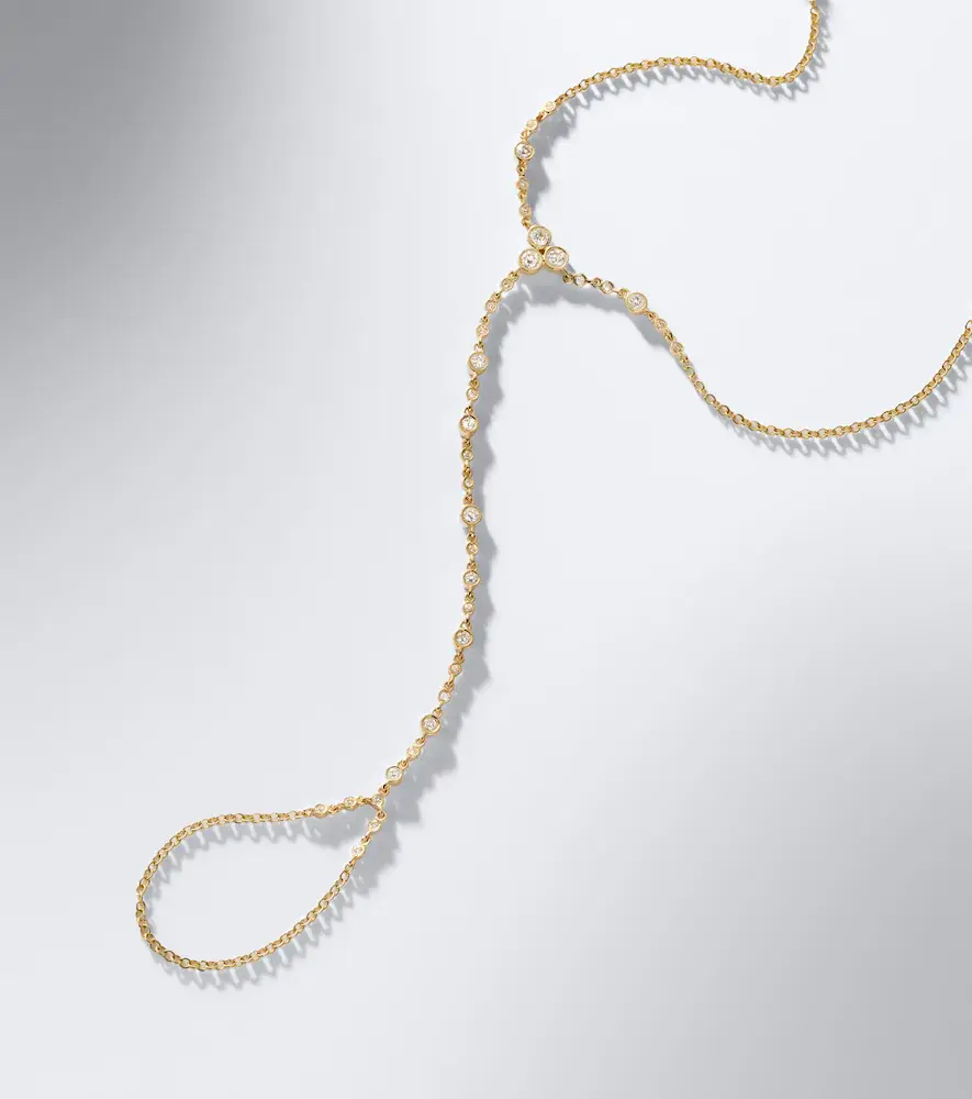 SHAY JEWELRY Infinity 18kt gold bracelet with diamonds | Thumbnail 4
