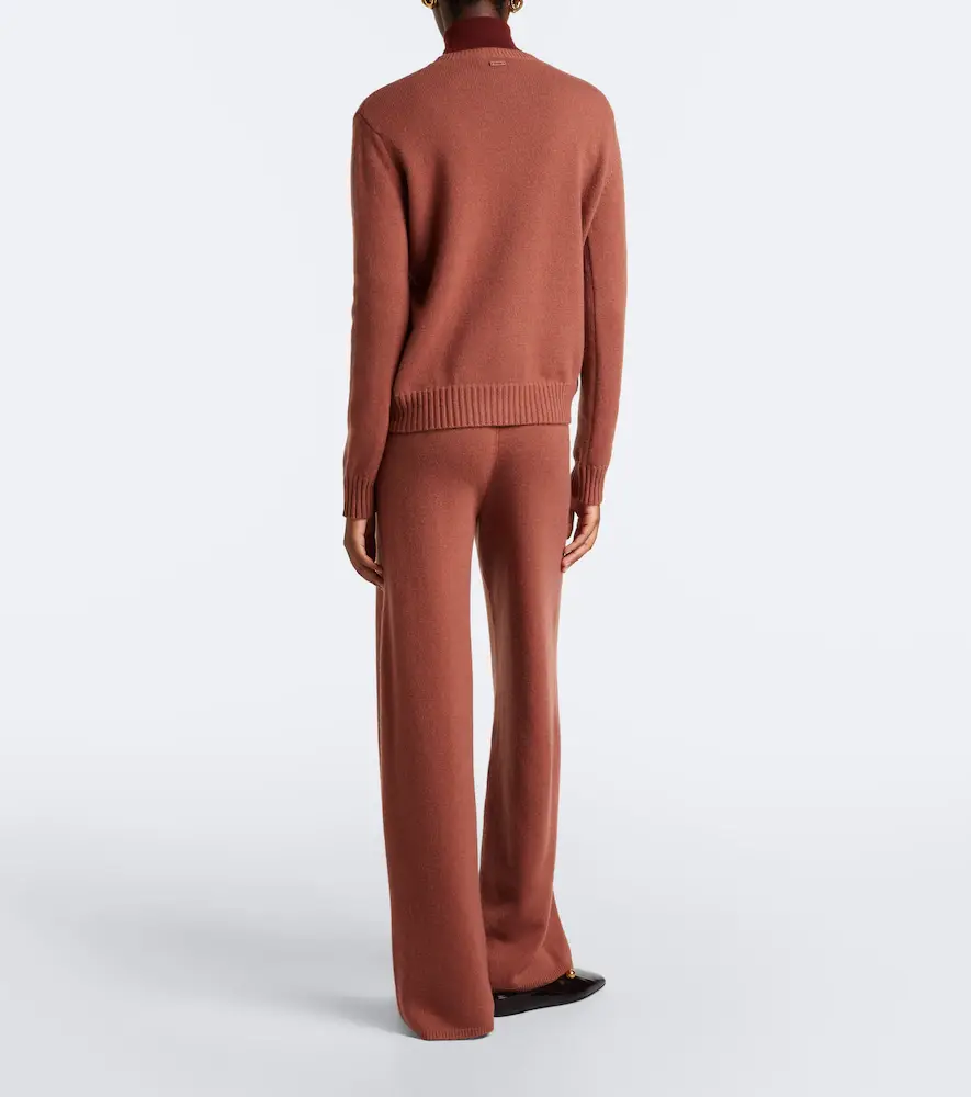 Max Mara Cashmere wide-leg pants | Thumbnail 6