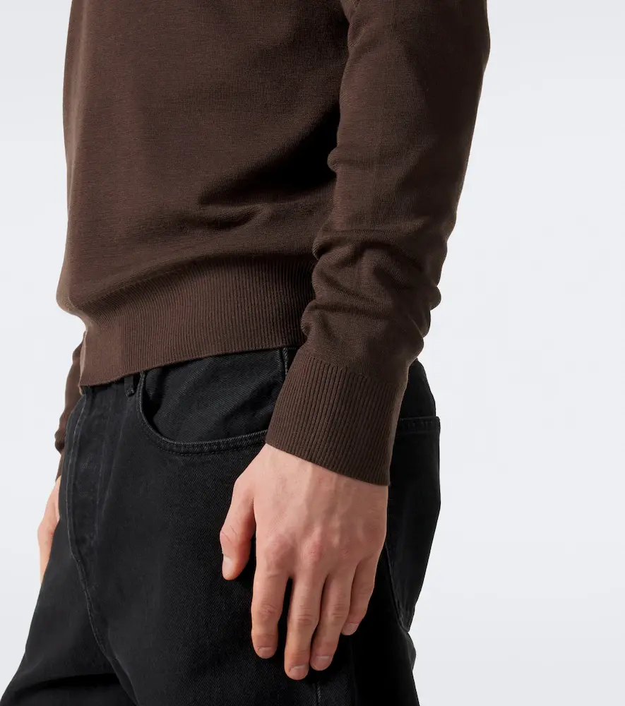Burberry Wool polo sweater | Thumbnail 4 Burberry Wool polo sweater | Thumbnail 4