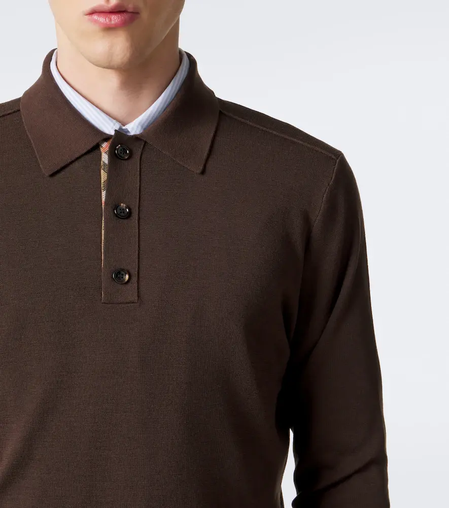 Burberry Wool polo sweater | Thumbnail 7 Burberry Wool polo sweater | Thumbnail 7