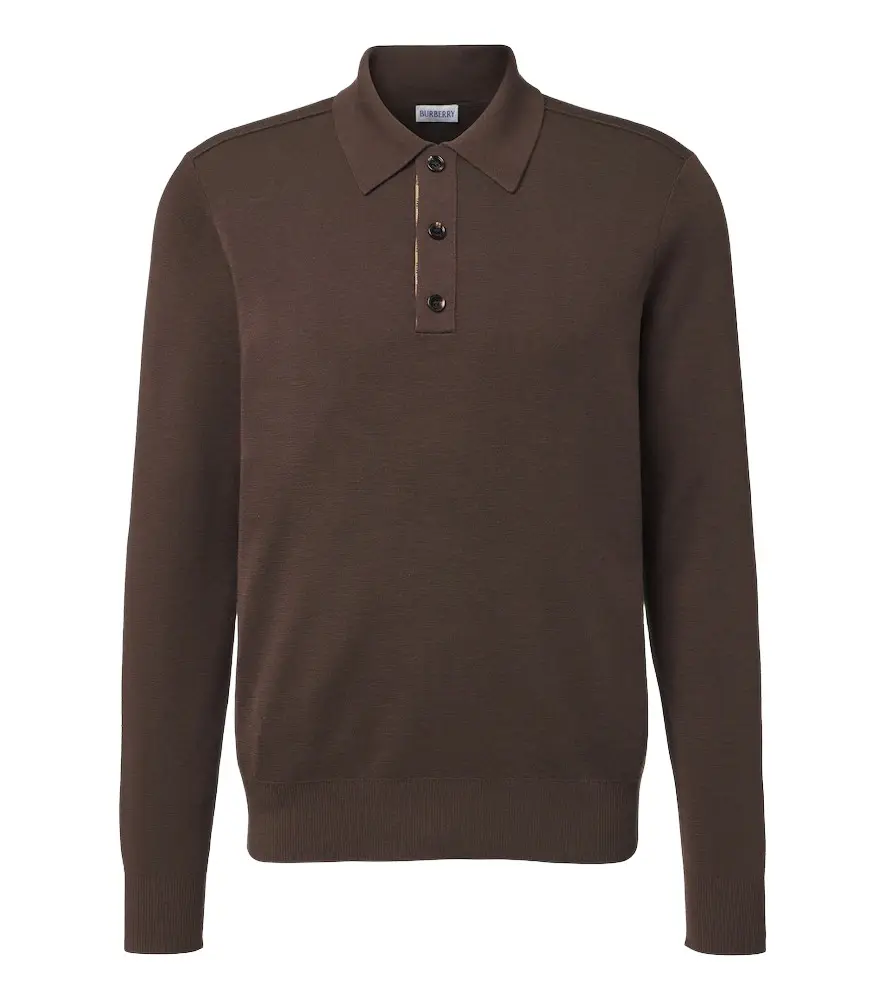 Wool polo sweater Wool polo sweater