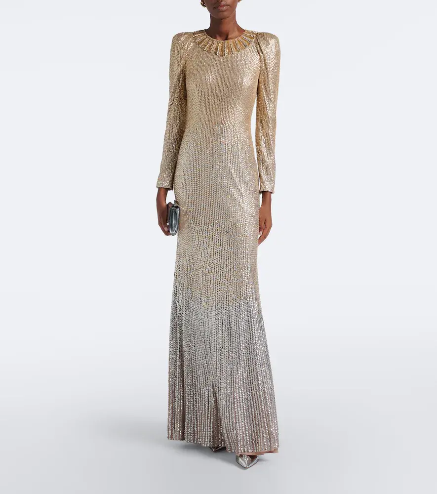 Jenny Packham Sisi crystal-embellished gown | Thumbnail 2 Jenny Packham Sisi crystal-embellished gown | Thumbnail 2